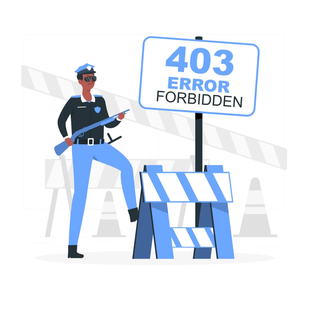 erreur 403