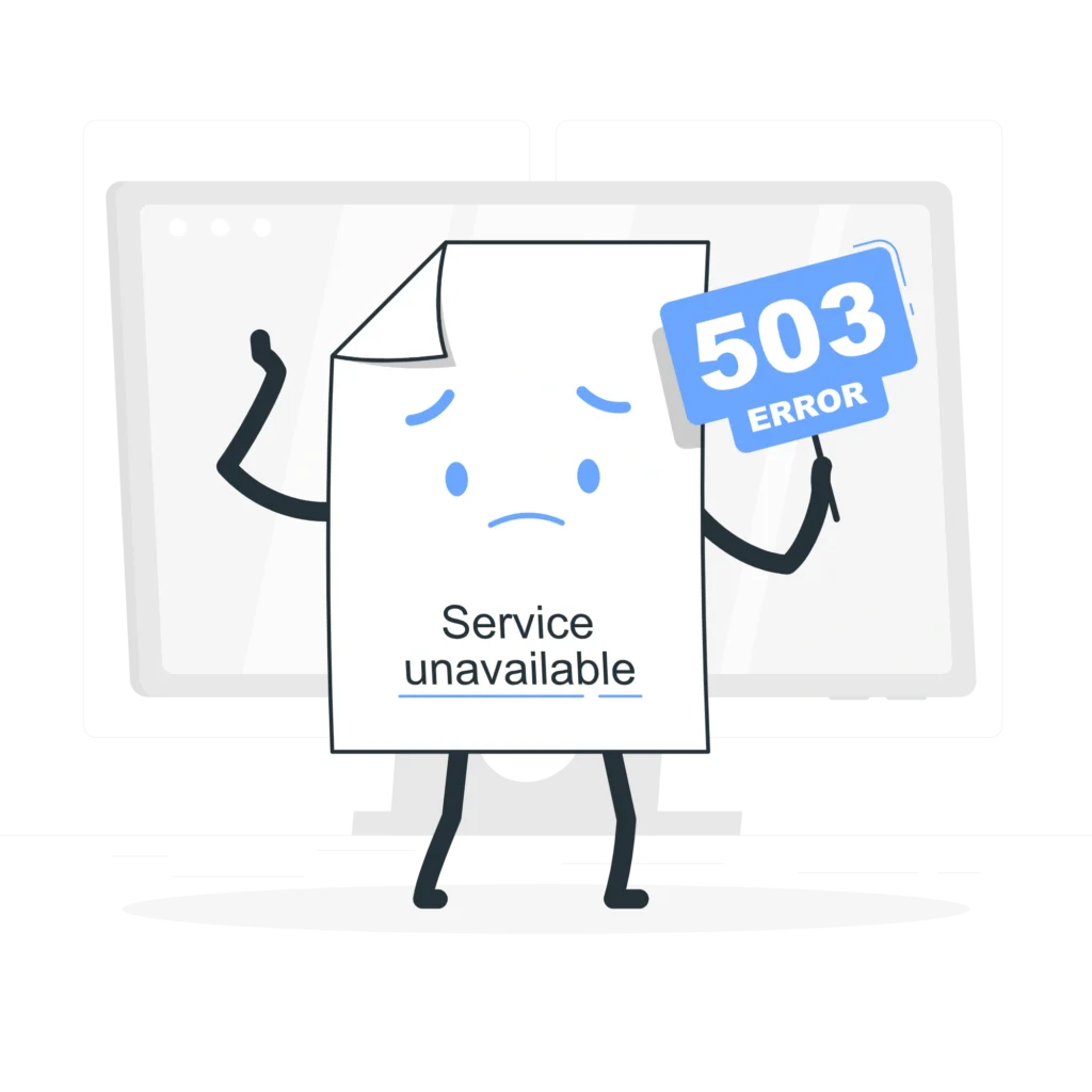 Erreur 503
