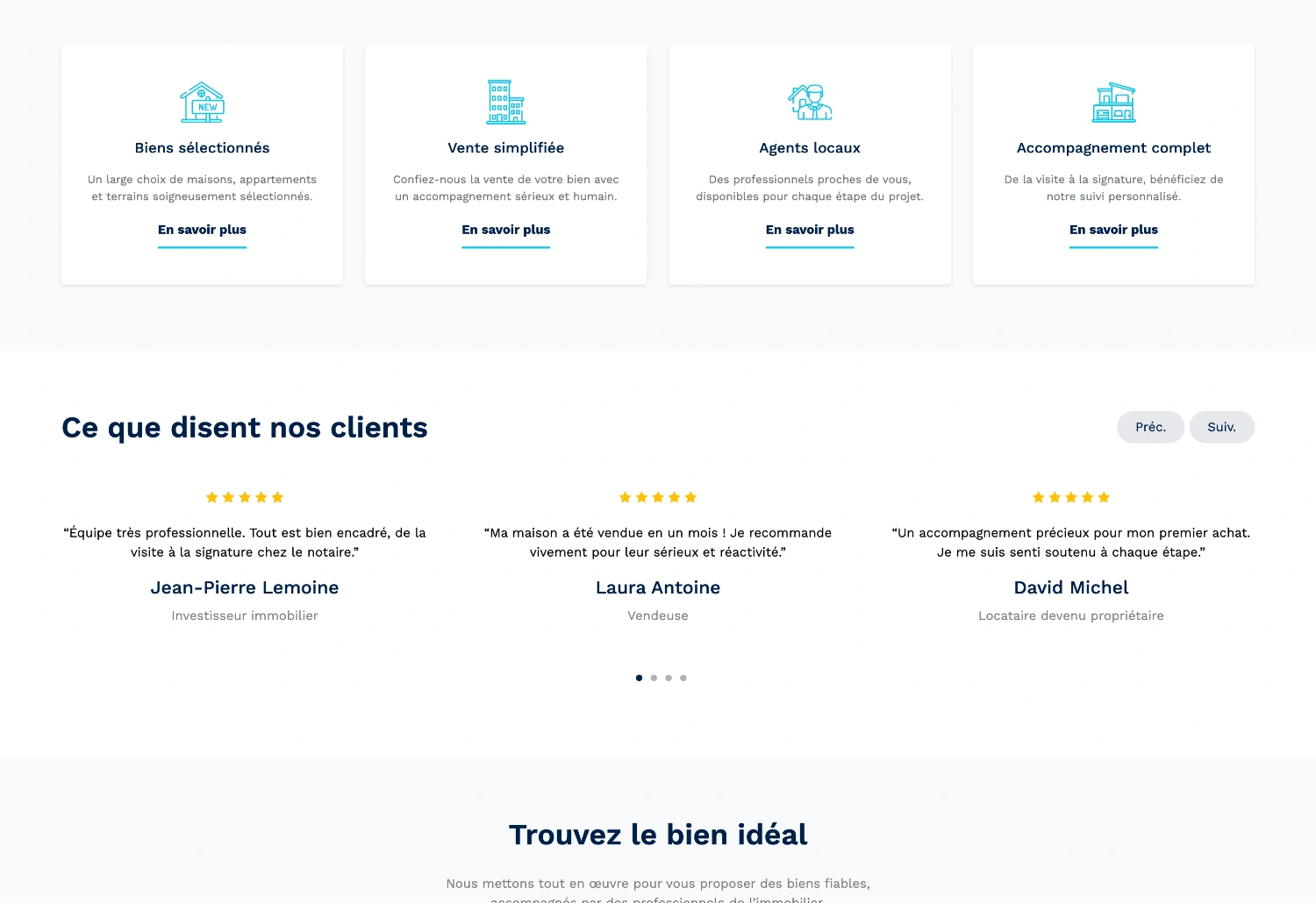 Page détail bien desktop Bonnes Affaires Immo