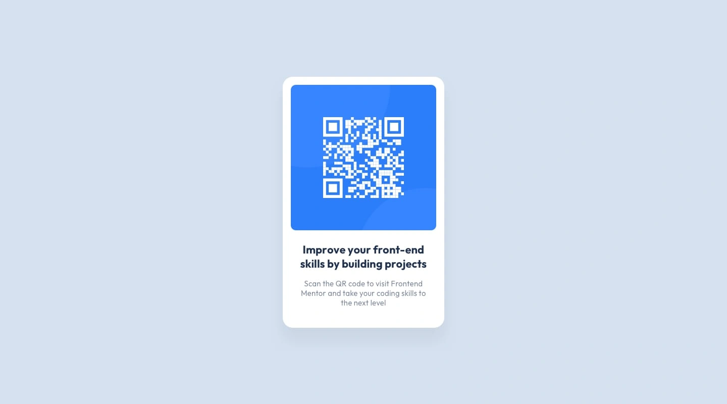 Version desktop Carte QR Code 1
