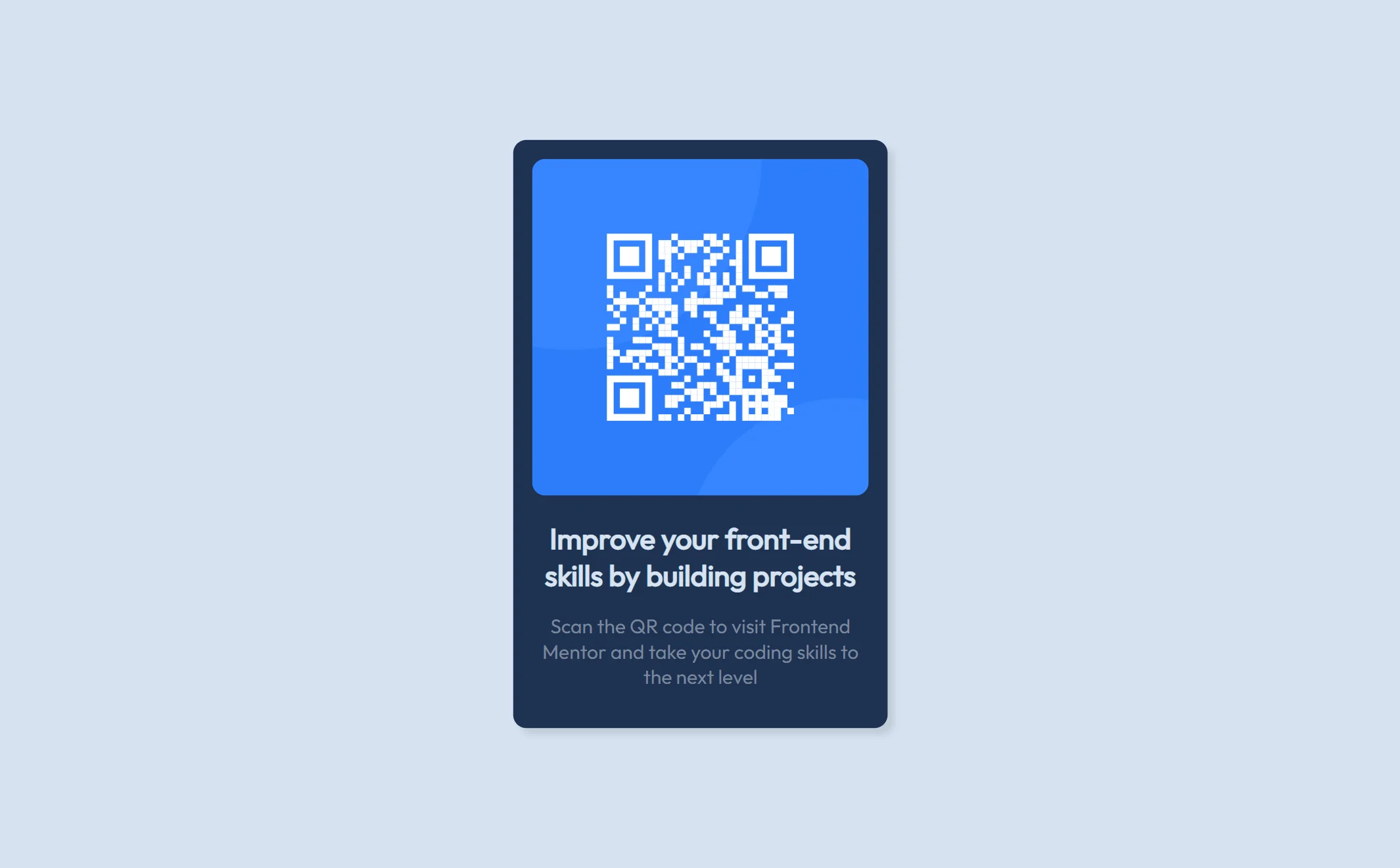 Version desktop Carte QR Code 2