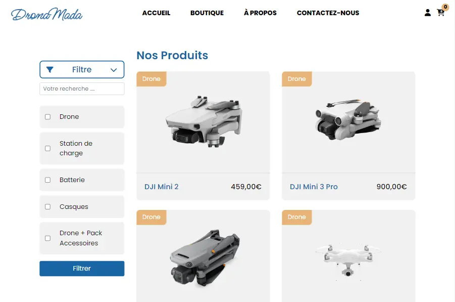 Version desktop DronaMada 1