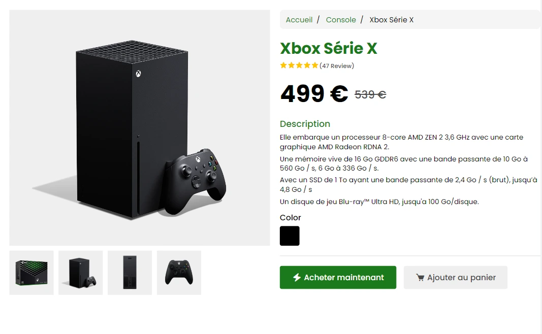 Version desktop PS5 / XBOX 2