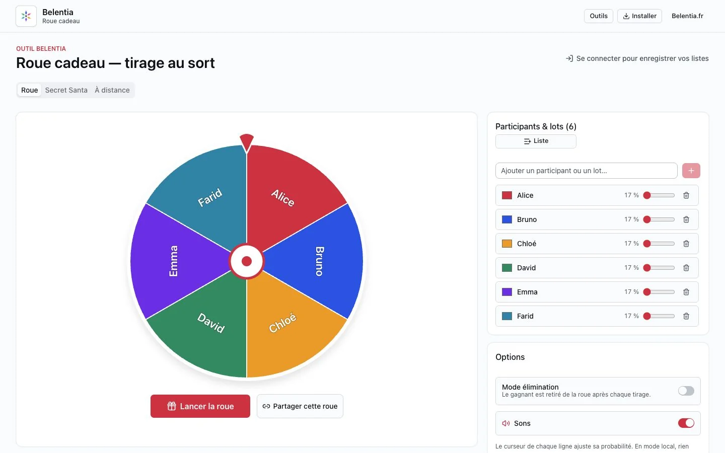 Public tool interface
