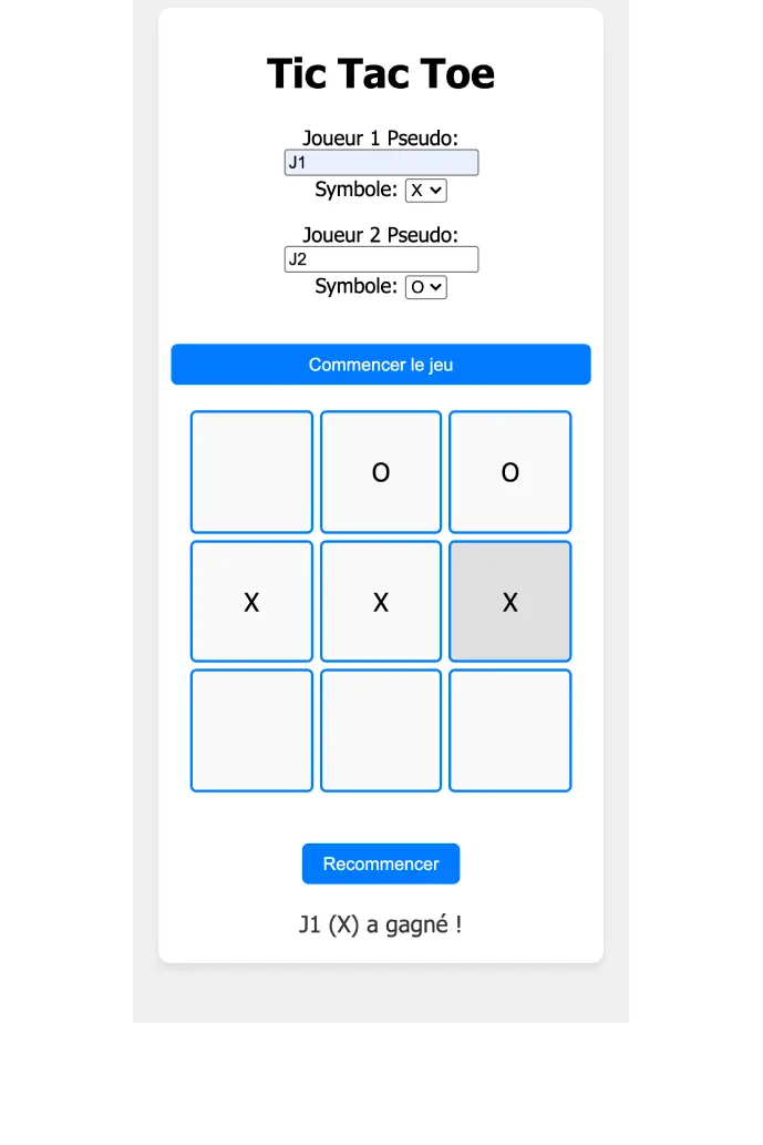 Tic Tac Toe